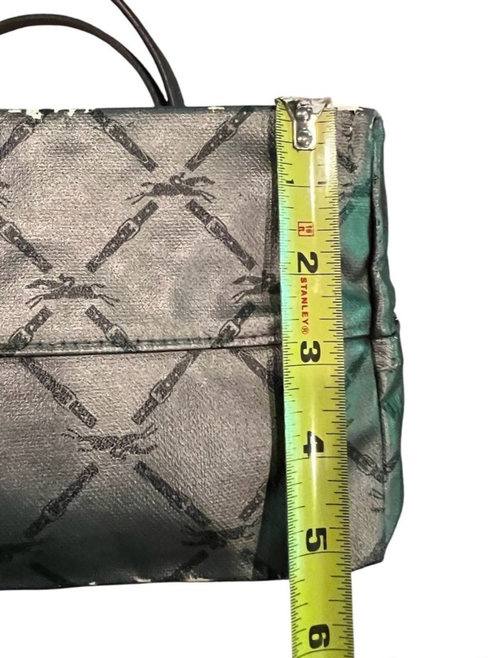Longchamp Metallic Le Pliage Tote - Limited Edition Distressed - Picture 11 of 12